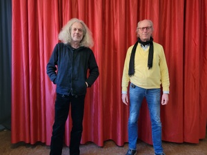 Harald Siebler und Hubert Burczek. Foto: Jutta Wunderlich.
