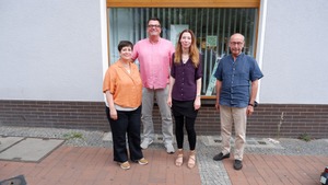 mit Florian Dörstelmann, Frau Hamilton (GBZ) und Bent Paulsen