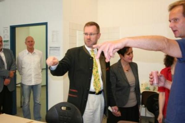 Reinhard Naumann und Franziska Becker (Foto: S. Kersten)