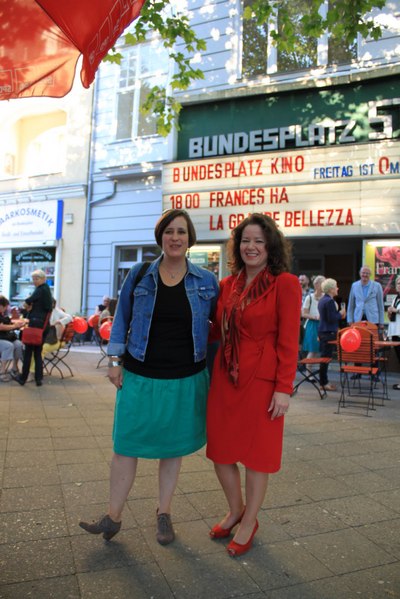 Kinoabend mit Ülker Radziwill und Petra Merkel