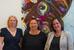 Neues Team im UCW-Vorstand (v.l.n.r.): Nicole Ludwig MdA (Bündnis 90/Die Grünen), Vera Kätsch und Franziska Becker MdA (SPD)