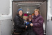 Spendenübergabe Dezember 2014 mit Frau Stolarczyk, der Leiterin der Wärmestube der Caritas am Bundesplatz